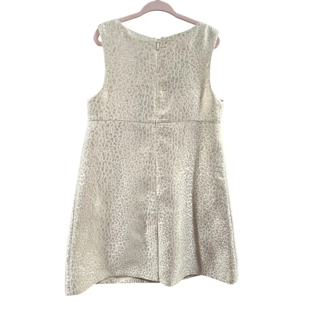 Gymboree Gold Metallic Print Party Dress